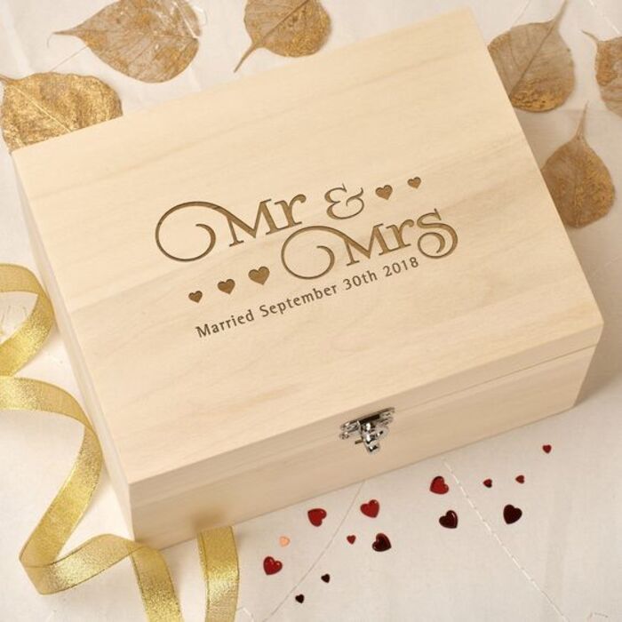 Top 42 Unique Wedding Gift Ideas For Older Couples Of 2022 38 The Wedding Memory Box Wedding gifts For Older Couples