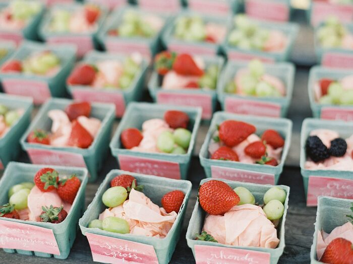 Fruit Carton - Small Gift Ideas For Wedding Guests