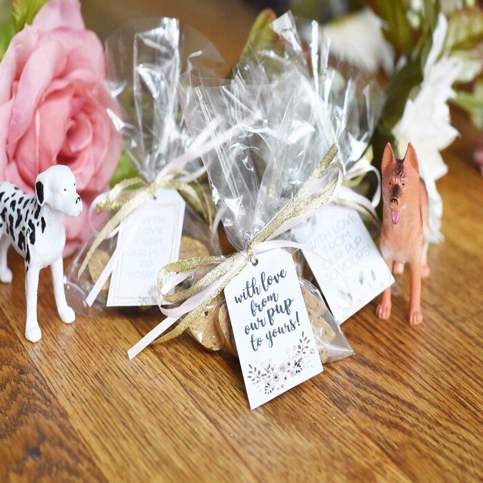 36 Enchanting Personalized Wedding Favors (2022 Gift Guides) 49 Treats for the Pups For Personalized Wedding Favors