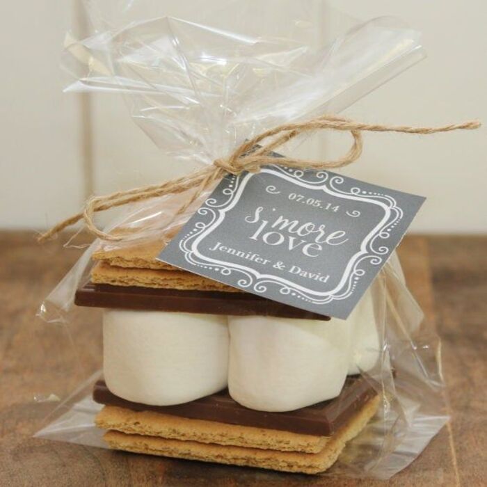36 Enchanting Personalized Wedding Favors (2022 Gift Guides) 53 Personalized Wedding Favors With S’mores Kits