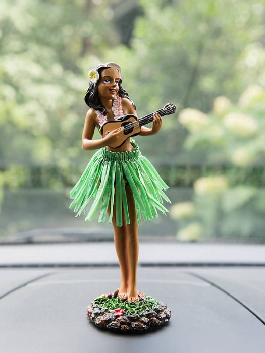 Hawaiian Wedding Gift Ideas Hula Girl On Dash