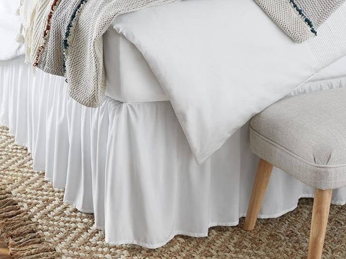 Bed skirt for checklist wedding registry