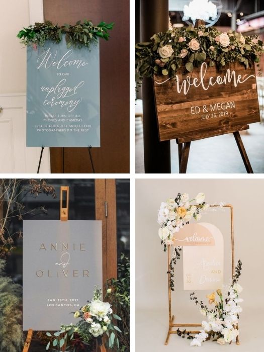 Welcome Sign For Wedding Decoration Check List