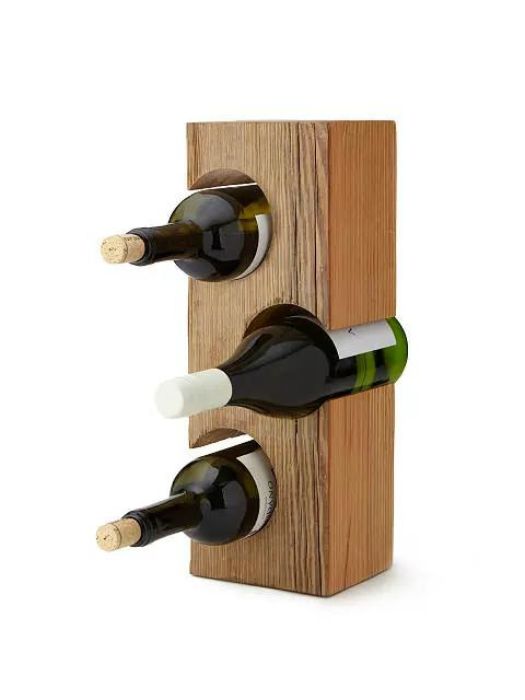 Personalized engagement gift ideas with a Wooden Wine Rack