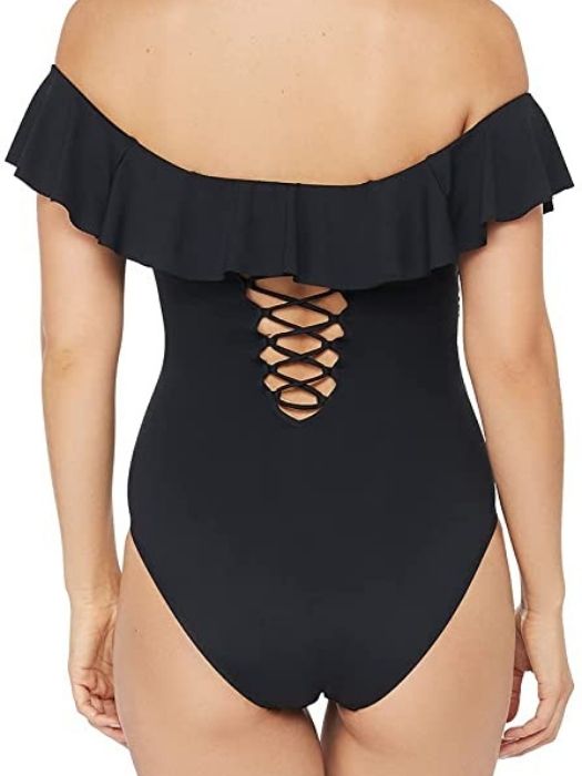 Bridal Shower Sexy Gifts - Ruffle One Piece Swimsuit 