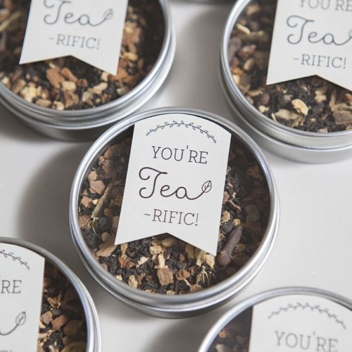 Engagement Party Gifts - Wedding Tea Favors