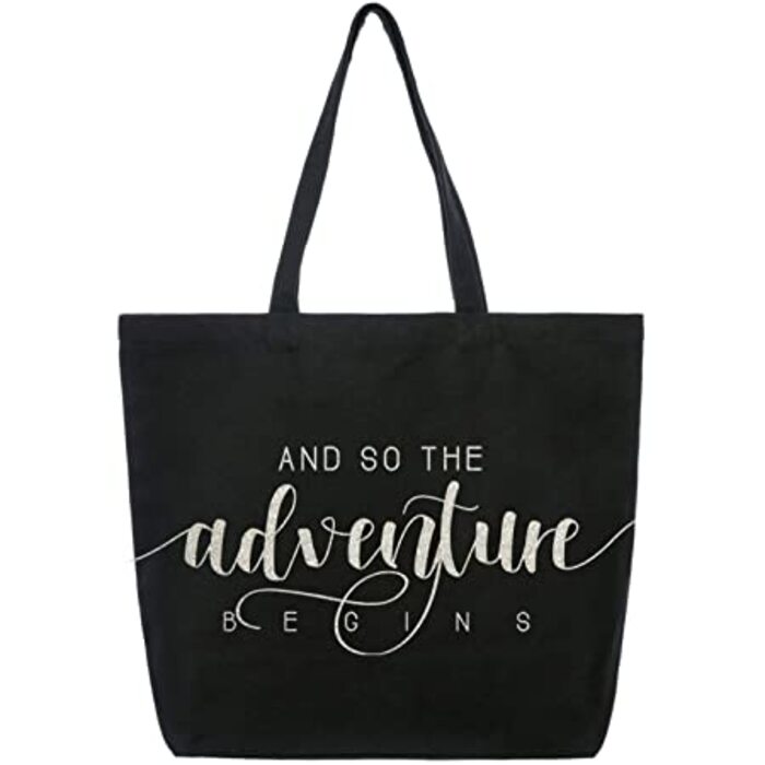 Engagement Party Gifts For Guests - Personalized Tote 