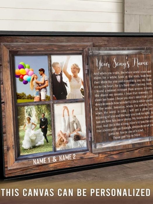 Engagement Gifts For Older Couples - Unique Picture Frame 