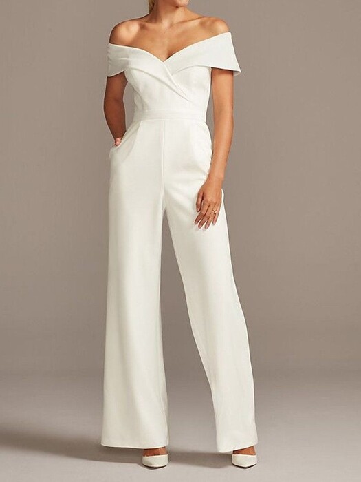 A White Jumpsuit Bachelorette Party Outfit Ideas