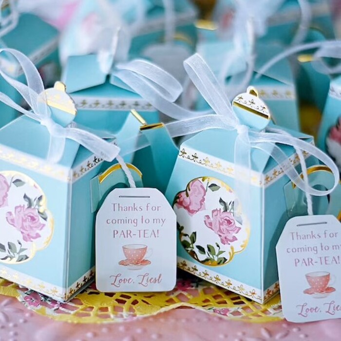 Tea Bag Favors – Indian Wedding Favor