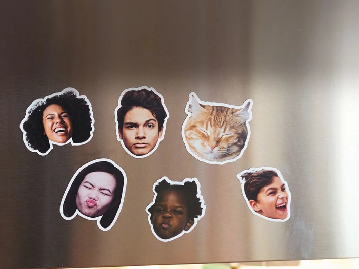 Personalized Face Magnets wedding gifts for boss