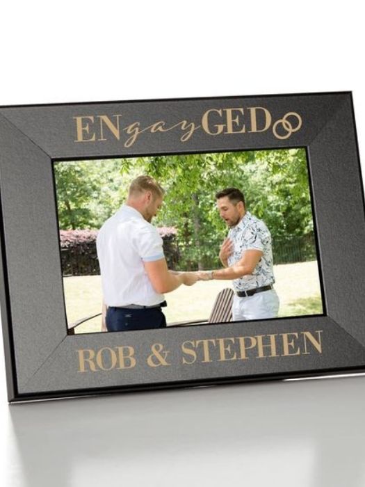 Engagement Picture Engagement Frame Gifts For Gay Couples