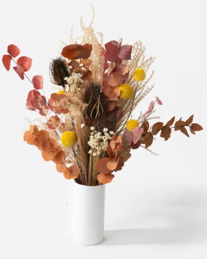 Dried Flower Bouquet As Wedding Shower Hostess Gifts