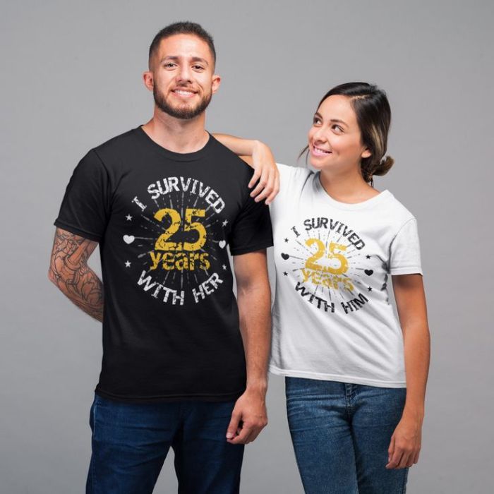 Couple Anniversary Shirts For Parent Anniversary Gifts Ideas