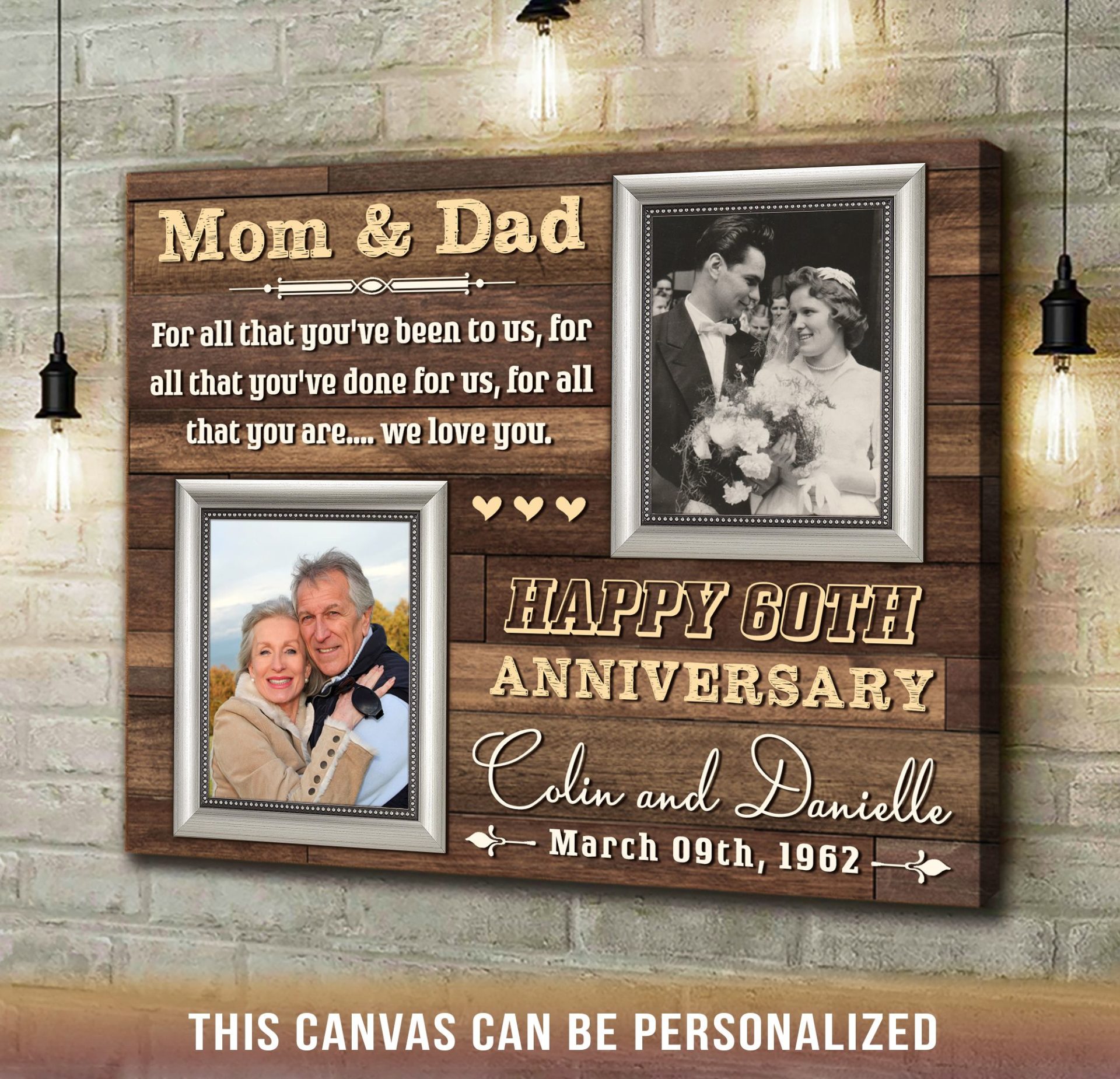 Best 32 Diamond 60th Wedding Anniversary Gifts For Parents