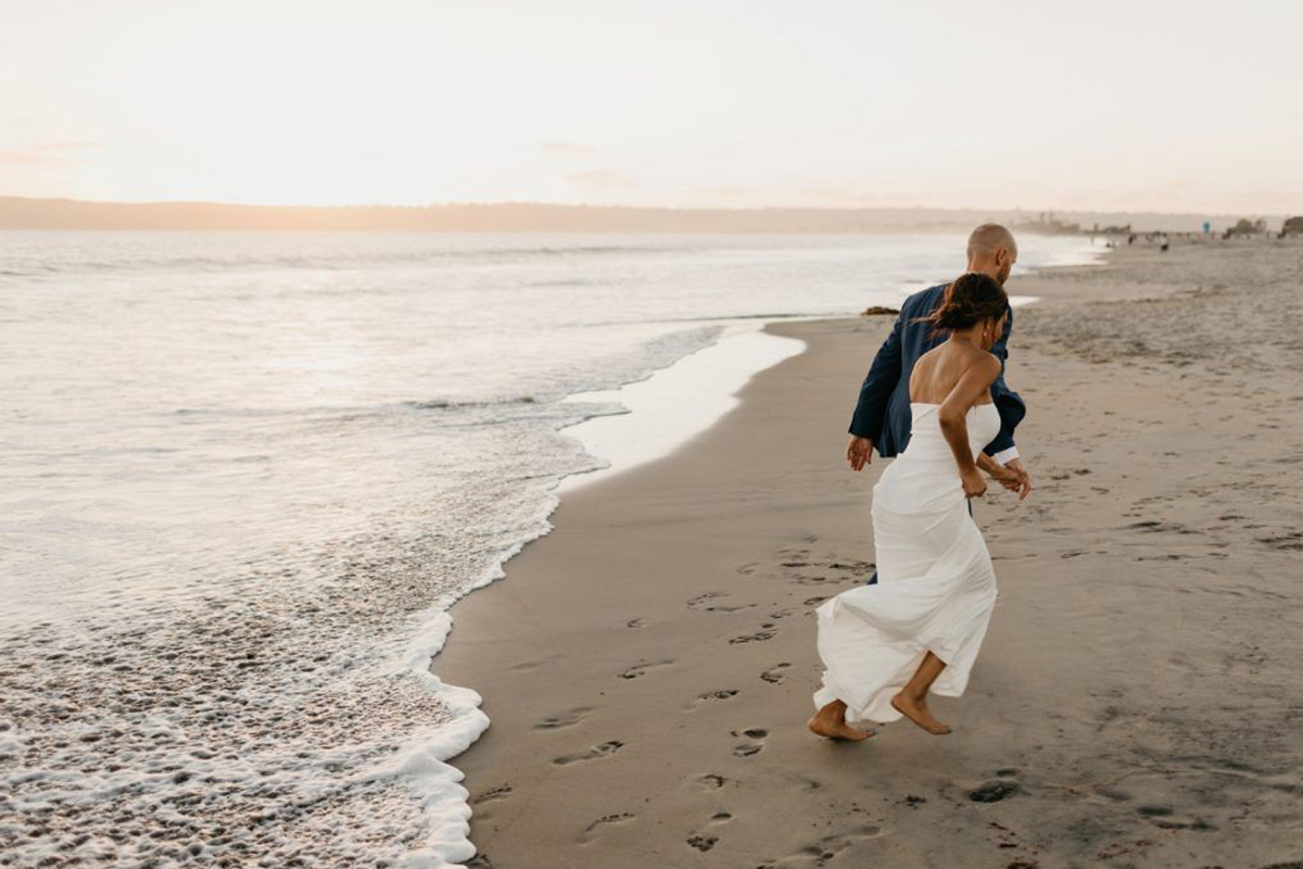 Coronado Beach Engagement Photos in San Diego