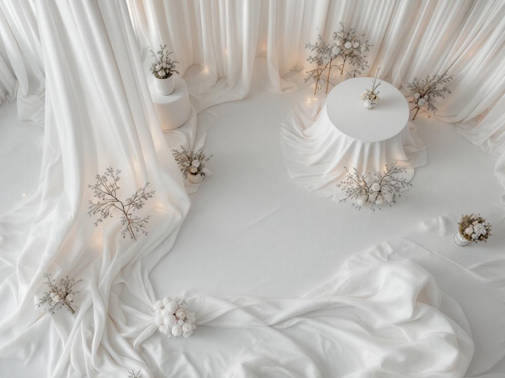 How Viva Wedding Photography Complements All-White Decor
