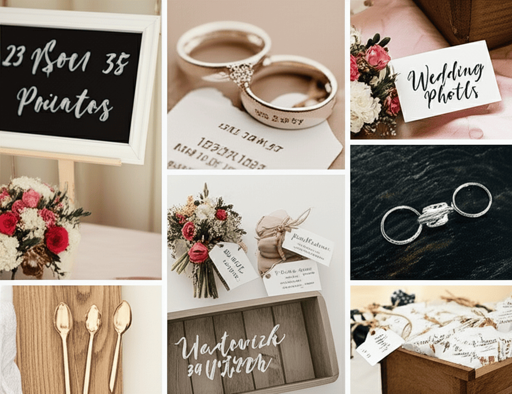 How to Personalize Your Wedding Photos with Unique Details