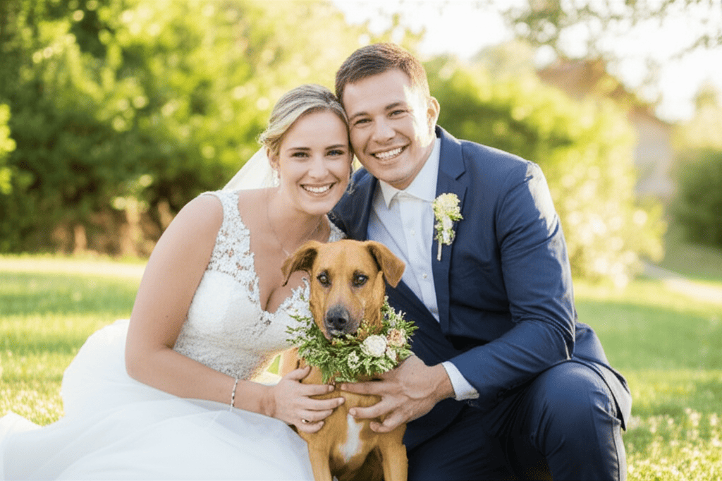 Add Pet Portraits - How to Personalize Your Wedding Photos with Unique Details
