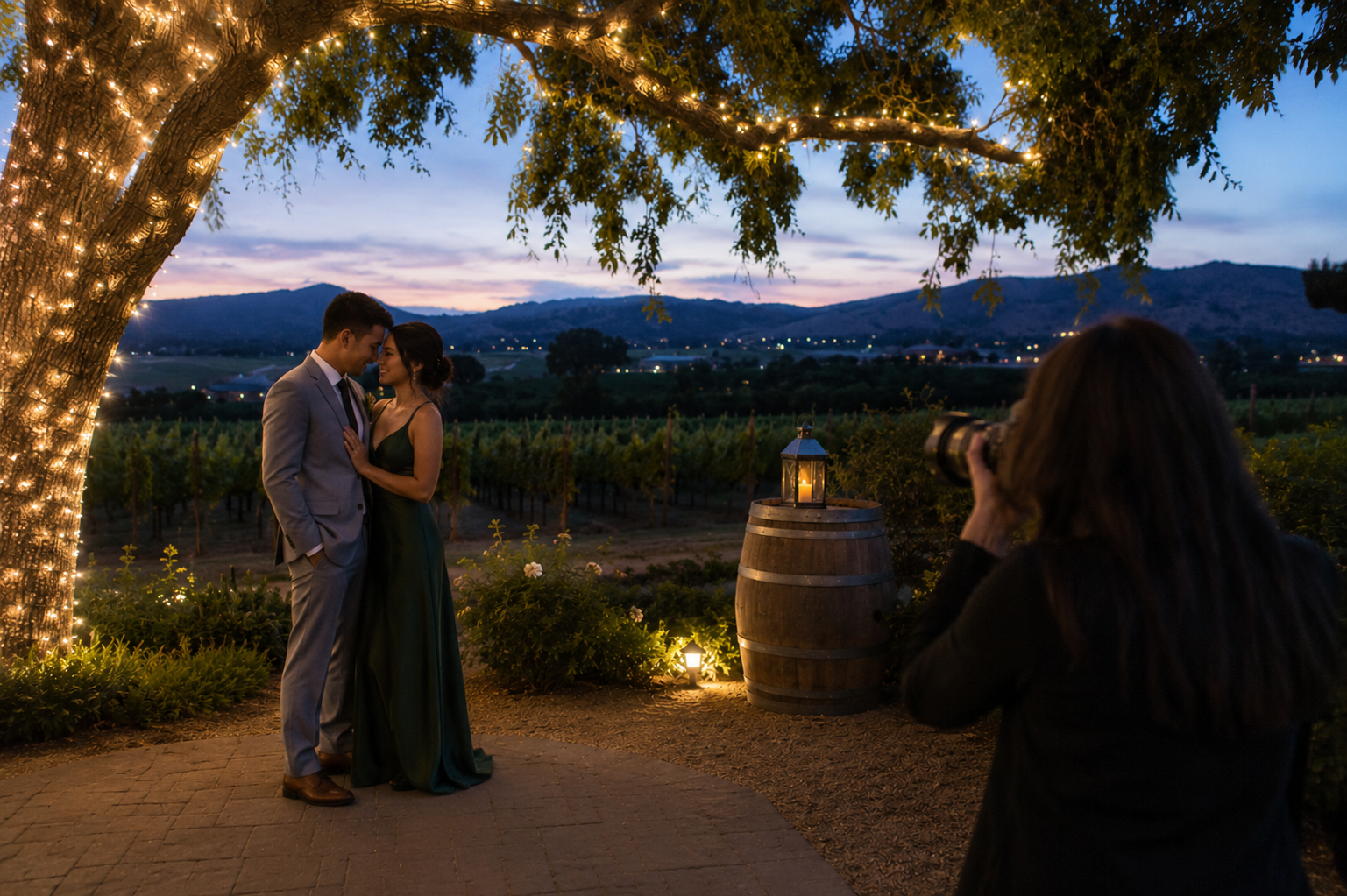 Tips for Posing Naturally on Your Wedding Day 2026 11 Bride resting her head on the groom’s shoulder while walking along a sandy California beach at sunset